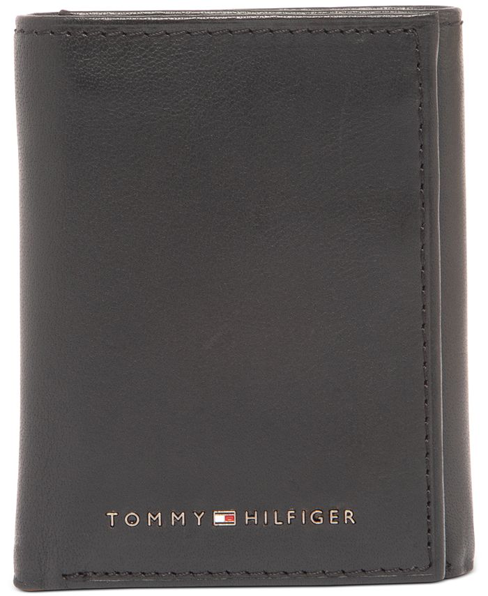 Hilfiger Men's Leather Trifold Wallet Collection - Macy's