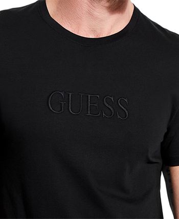 GUESS Men's Embroidered Logo T-shirt - Macy's