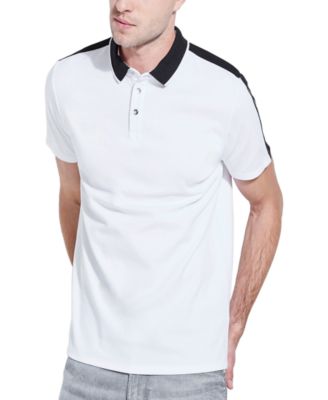 GUESS - Pique Logo-Taping Polo