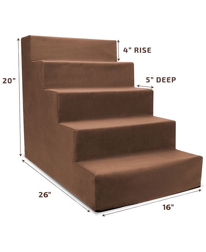 Precious Tails High Density Foam 5 Steps Pet Stairs Macy's