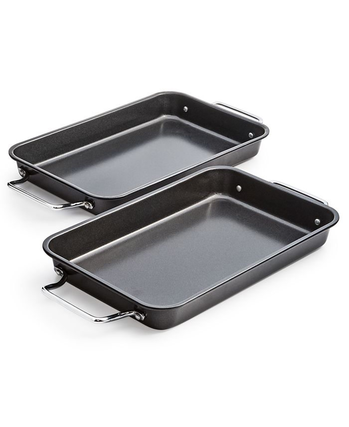 Set of 2 Tools of the Trade Small Roasting Pans