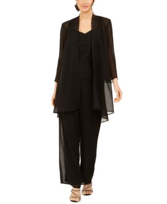 macy's evening pant suits