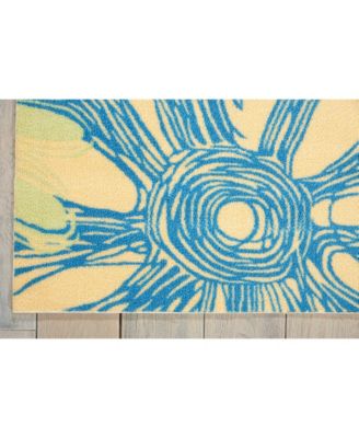 Backyard BAC022 7'9" x 10'10" Outdoor Area Rug