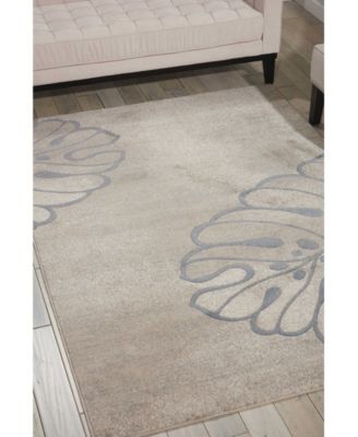 Samuel SAM04 Beige 3'10" x 5'10" Area Rug