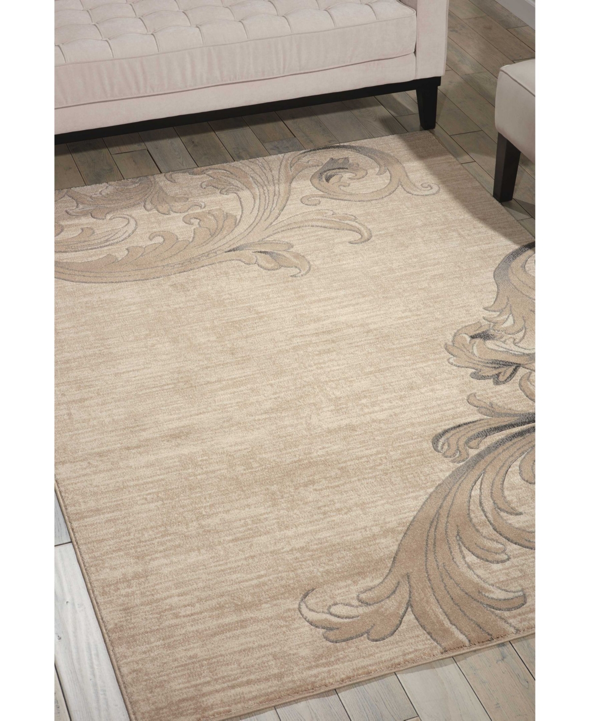 Long Street Looms Samuel SAM05 Mocha 9'3" x 12'9" Area Rug