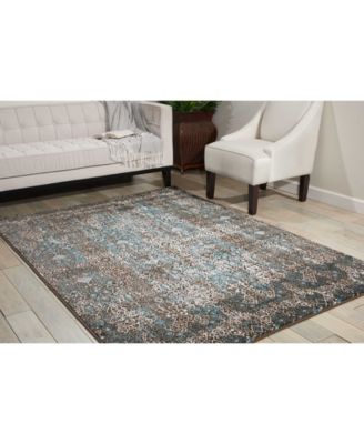 Fate FAT04 Blue 5'3" x 7'4" Area Rug