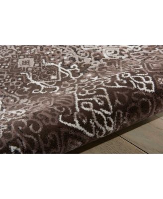 Fate FAT04 Mocha 3'9" x 5'9" Area Rug