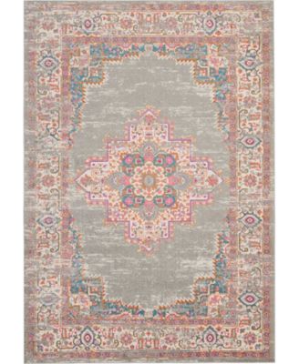 Zeal ZEA03 6'7" x 9'6" Area Rug