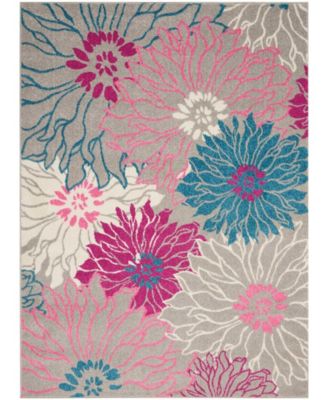 Zeal ZEA17 5'3" x 7'3" Area Rug