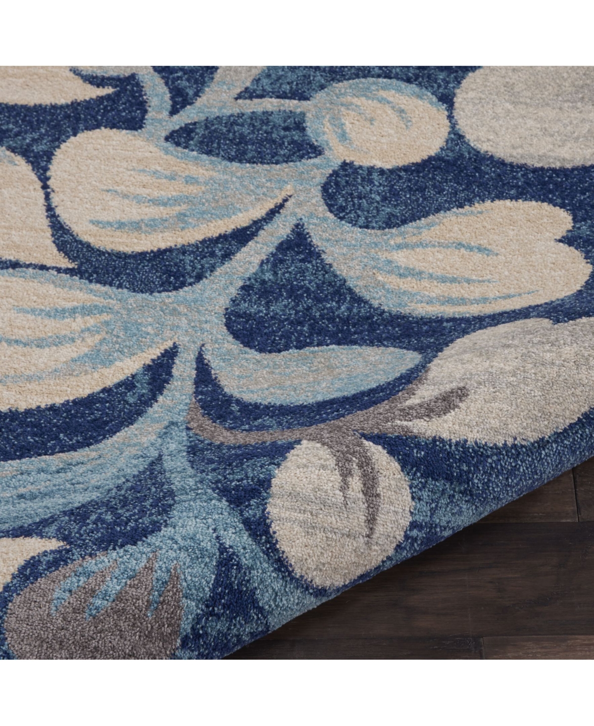 Long Street Looms Peace PEA03Area Rug - Navy