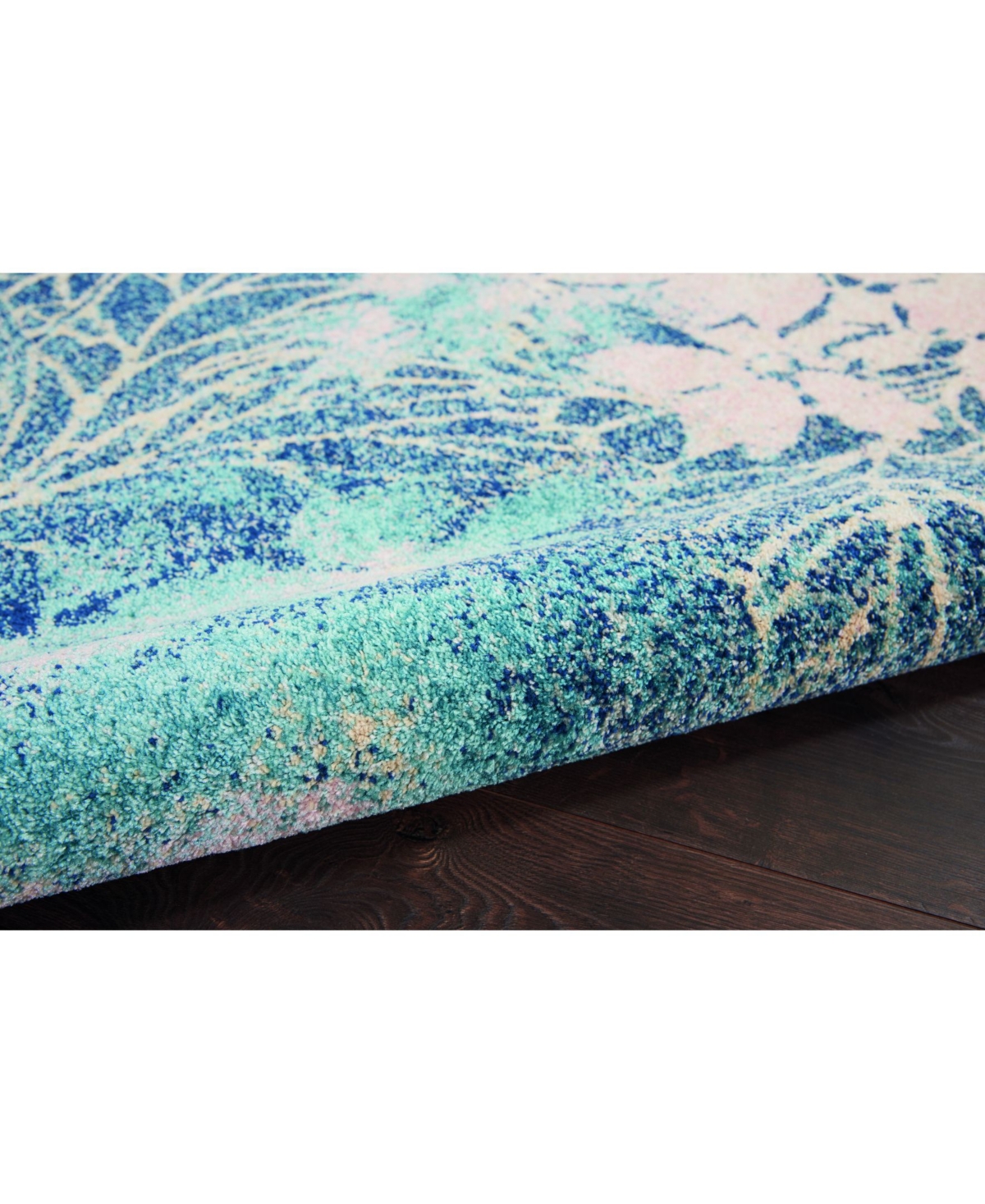 Long Street Looms Peace PEA08 Area Rug -pink