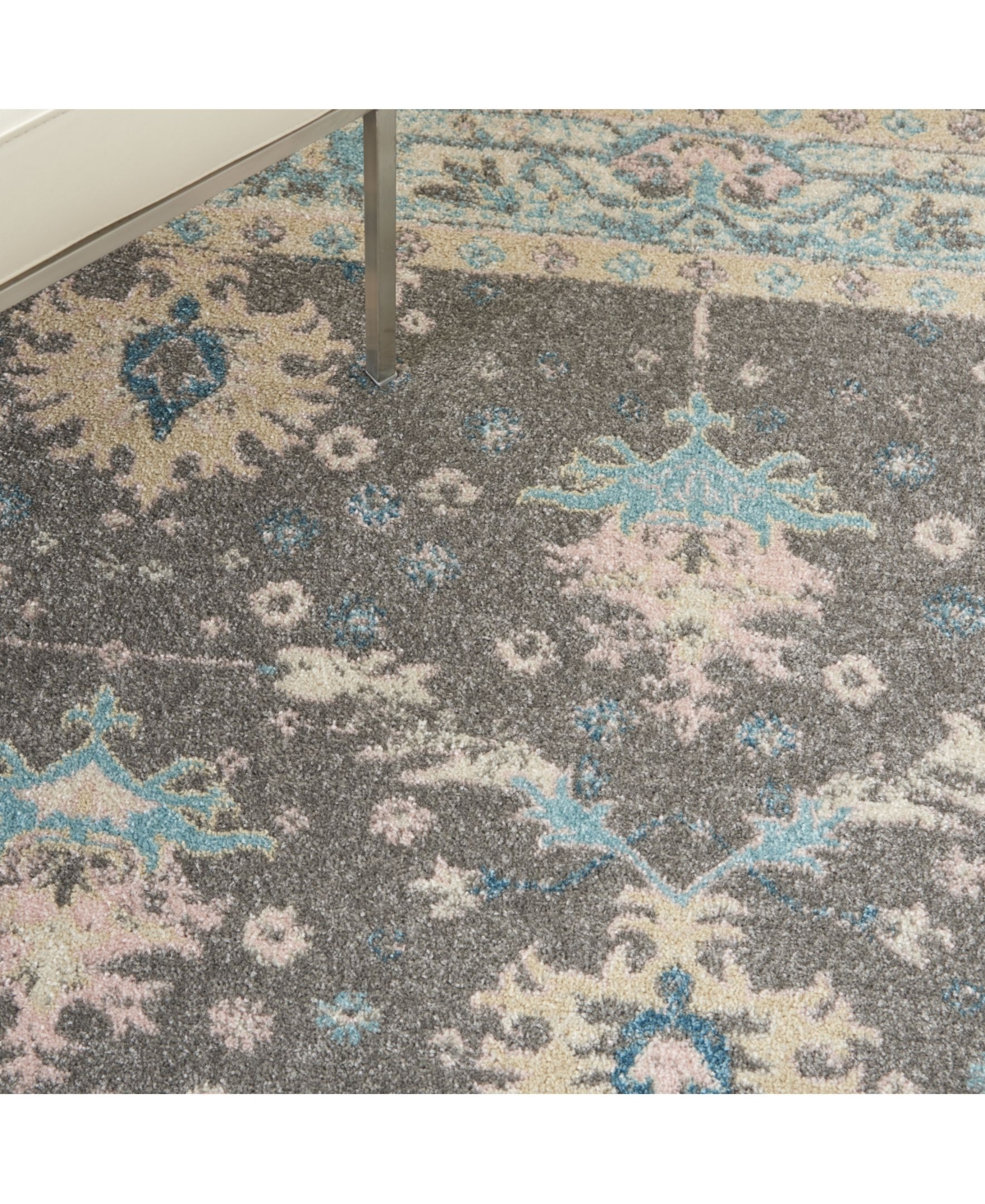 Long Street Looms Peace PEA10 Area Rug - Pink