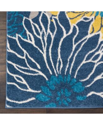 Zeal ZEA17 2'2" x 10' Runner Rug