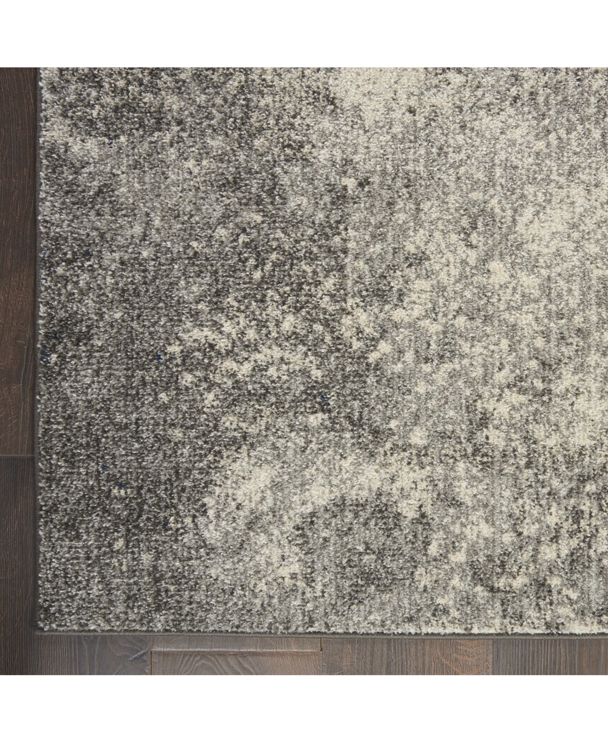 Long Street Looms Zeal ZEA10 Charcoal 1'10" x 2'10" Area Rug