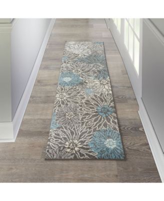 Zeal ZEA17 2'2" x 7'6" Runner Rug