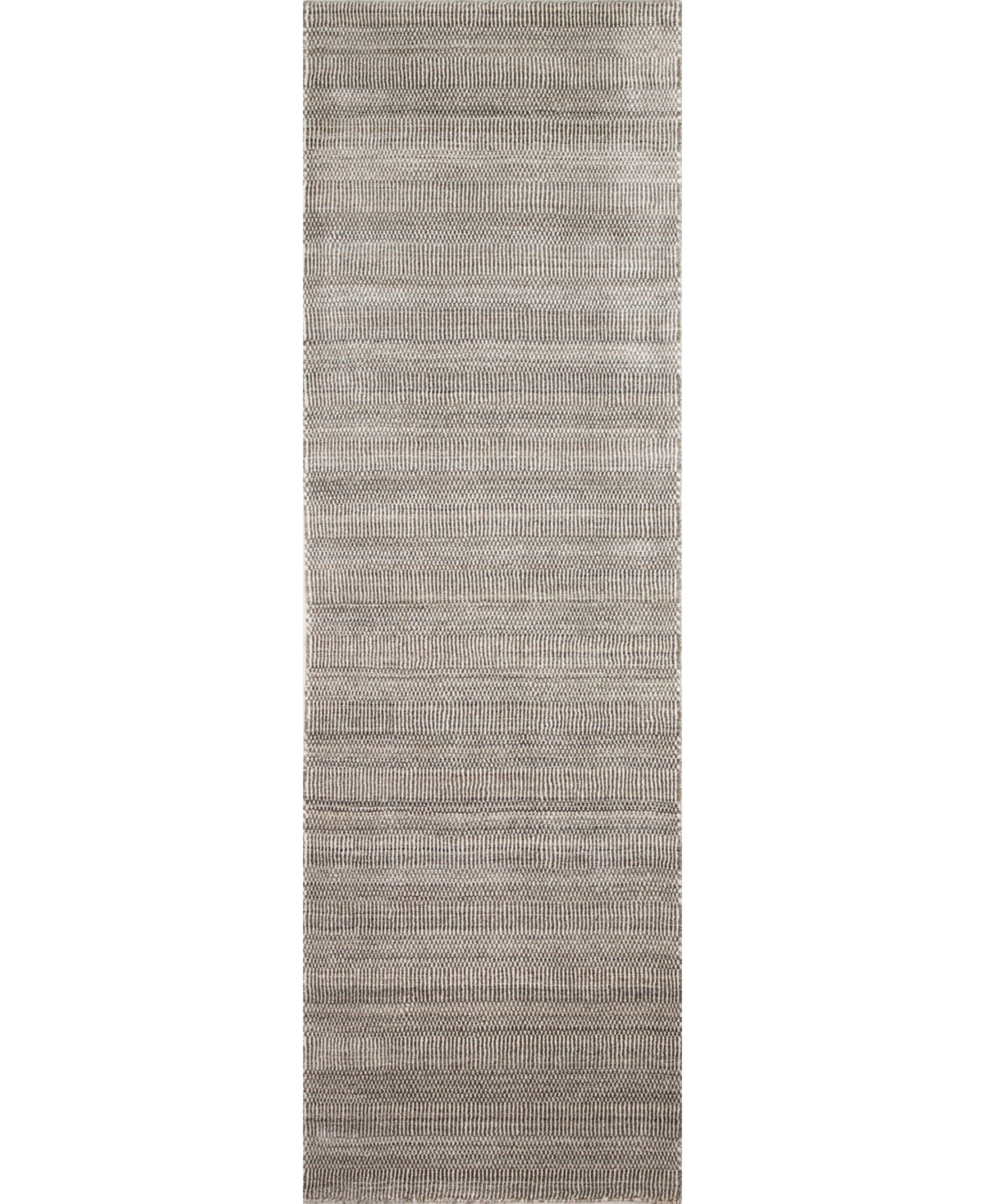 Closeout! Bb Rugs Forge M144 2'6in x 10' Runner Rug - Cinnamon