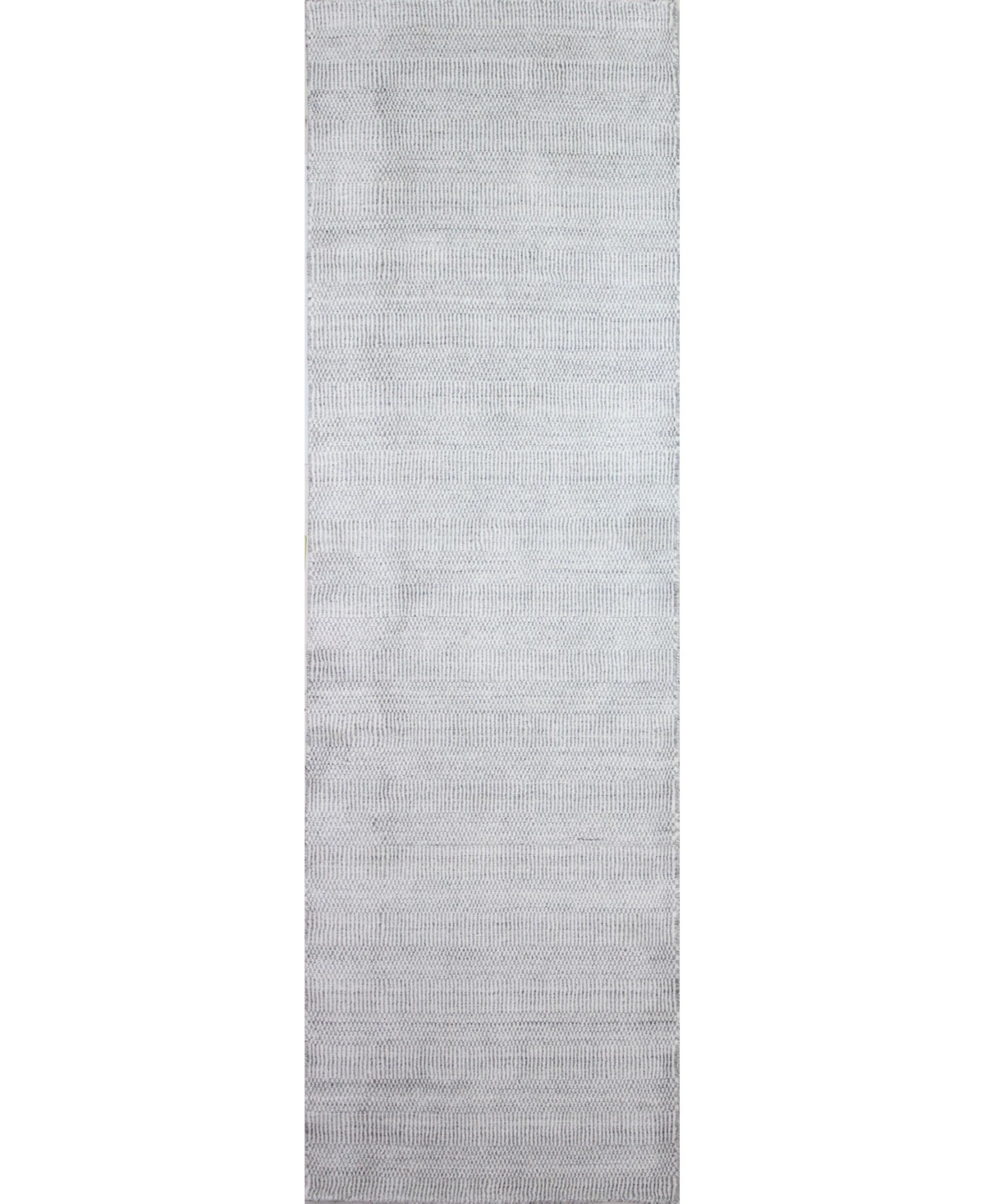 Closeout! Bb Rugs Forge M144 2'6in x 10' Runner Rug - Glacier
