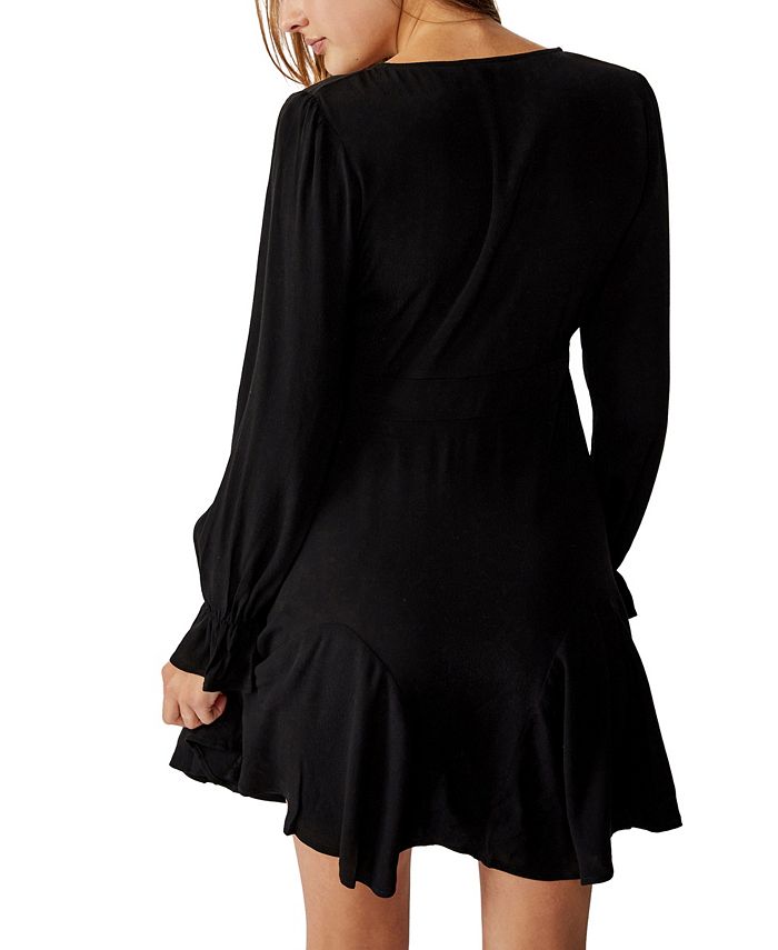 COTTON ON Woven Pepa Long Sleeve Mini Dress - Macy's