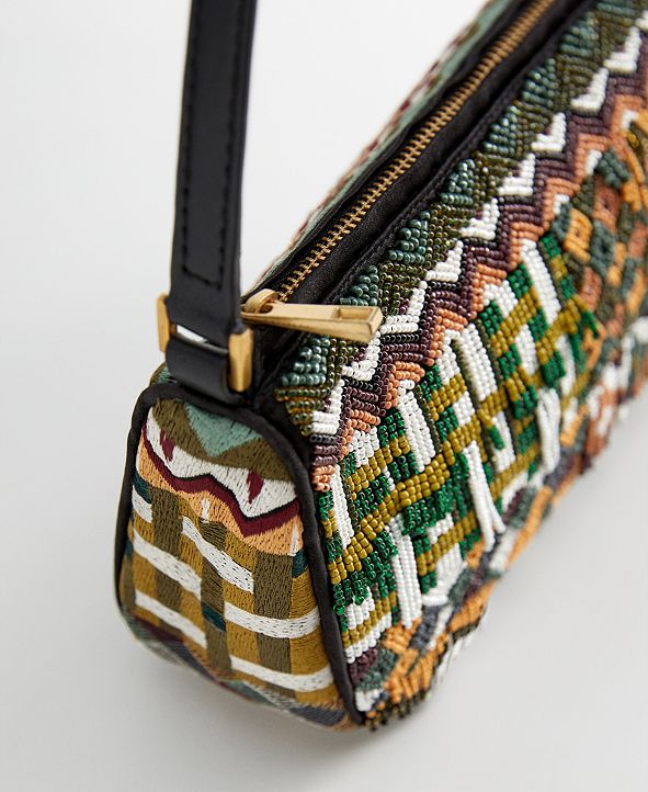 beaded baguette bag