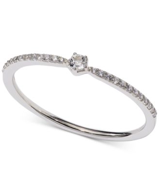 AVA NADRI - Crystal Band Ring