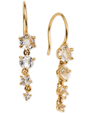 image of Ava Nadri Crystal Graduated Drop Earrings