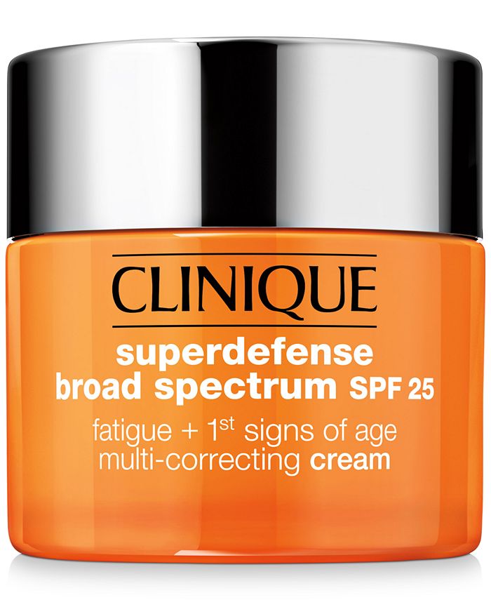 Clinique - Superdefense SPF 25 Fatigue + 1st Signs Of Age Multi-Correcting Cream - Skin Types 3 & 4