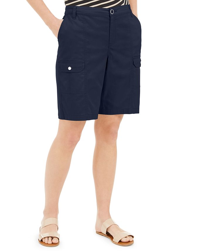 Karen Scott Pocket-Front Shorts, Created for Macy's - Macy's