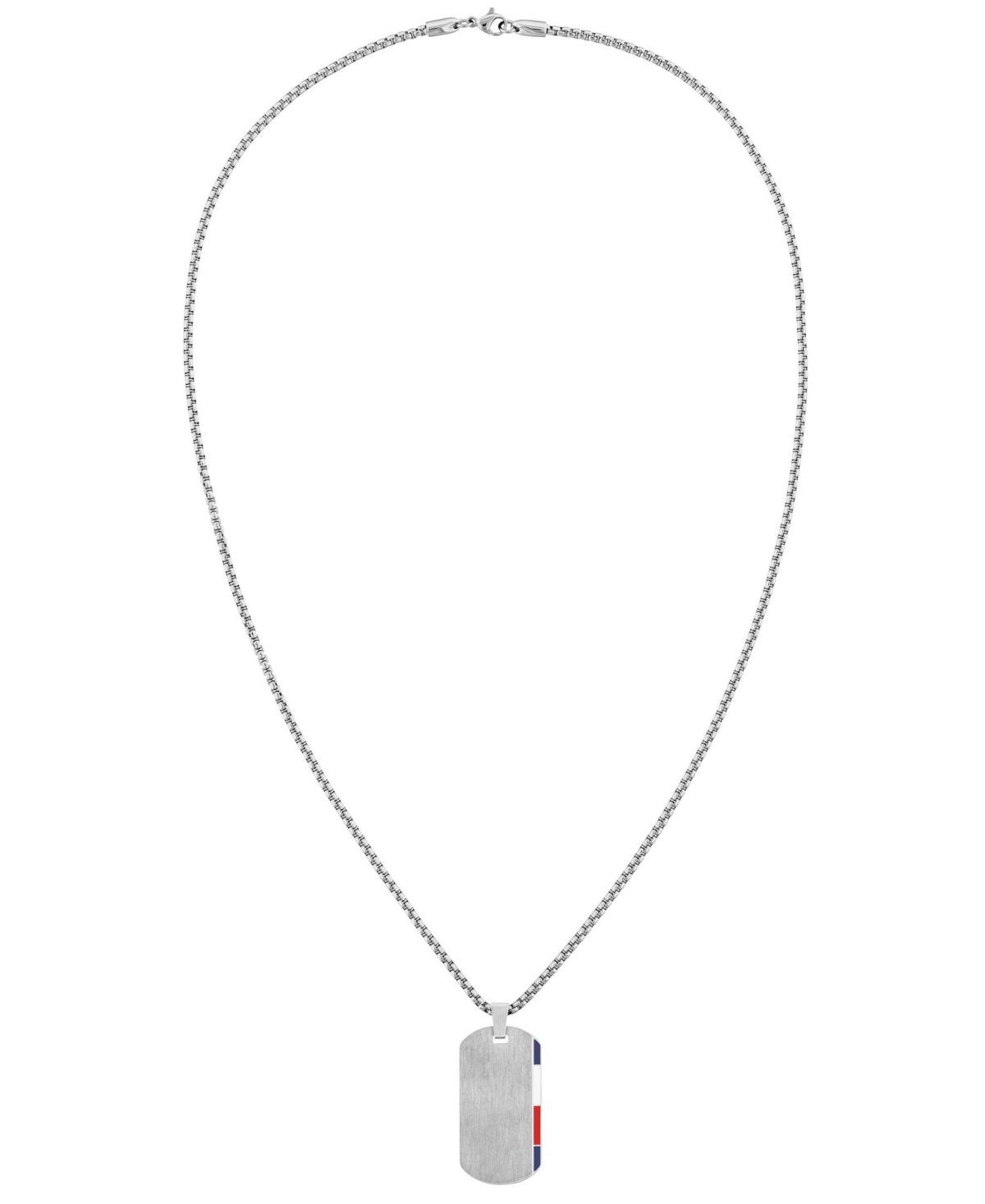 Men's Stainless Steel Necklace - Silver