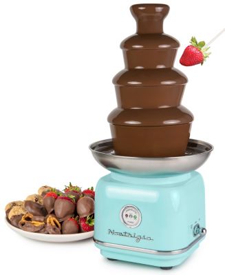 Nostalgia CLCF4AQ Classic Retro 4-Tier 2-Pound Chocolate Fondue