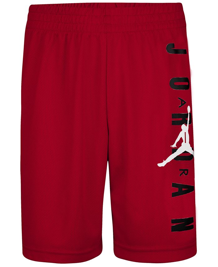 Jordan Big Boys Jump Man Air Vertical Logo Mesh Shorts - Macy's