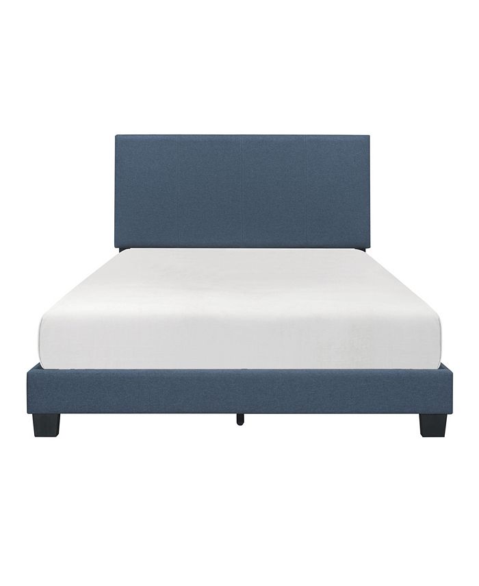 Homelegance Lenci Upholstered Bed Queen & Reviews Furniture Macy's