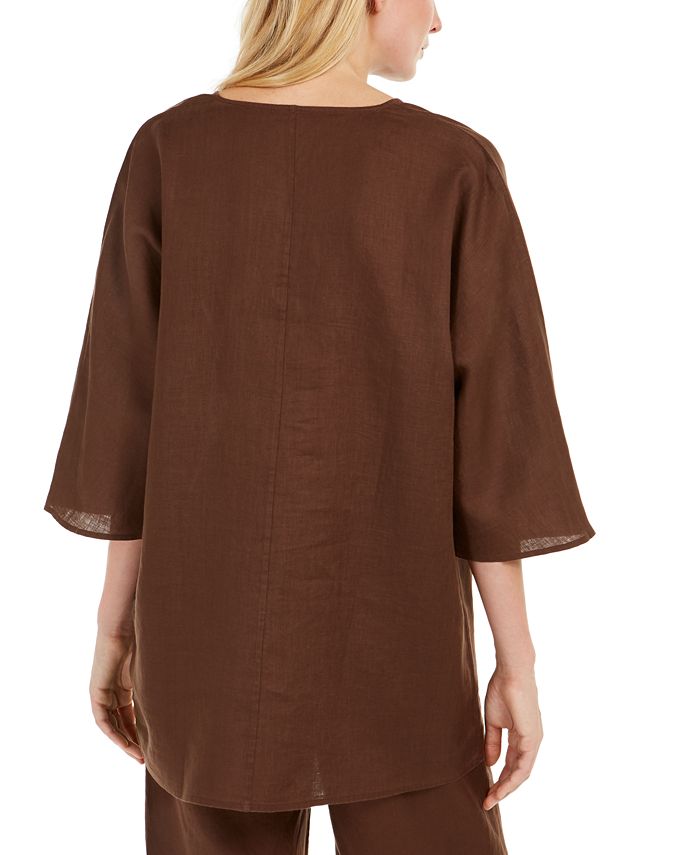 Eileen Fisher Organic Linen Tunic Macy's