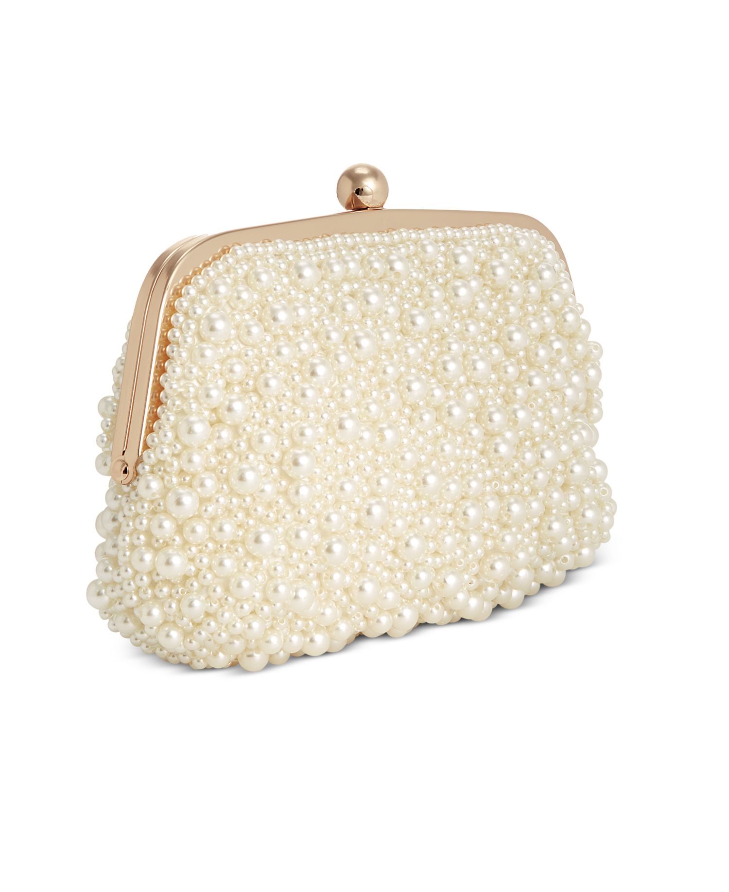 All Over Pearl Pouch Clutch