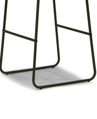 Set of 2 Adan Iron Frame Bar Stool