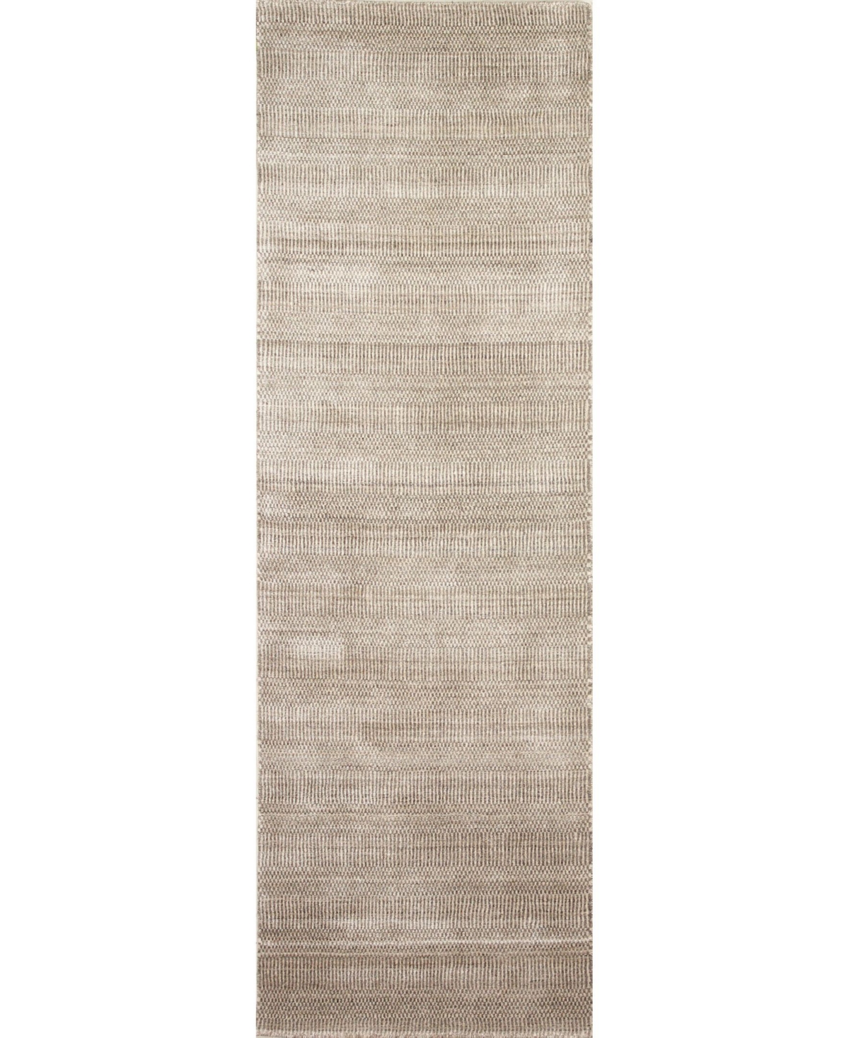 Closeout! Bb Rugs Forge M144 2'6in x 10' Runner Rug - Sand