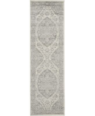 Long Street Looms Peace Pea05 Rug In Gray