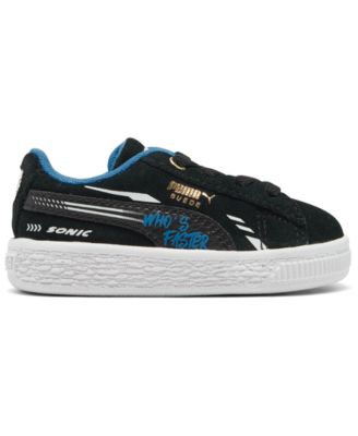 puma x sonic suede sneakers jr