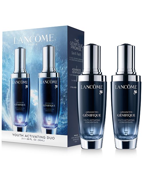 Lancome 2 Pc Advanced Genifique Youth Activating Serum Set