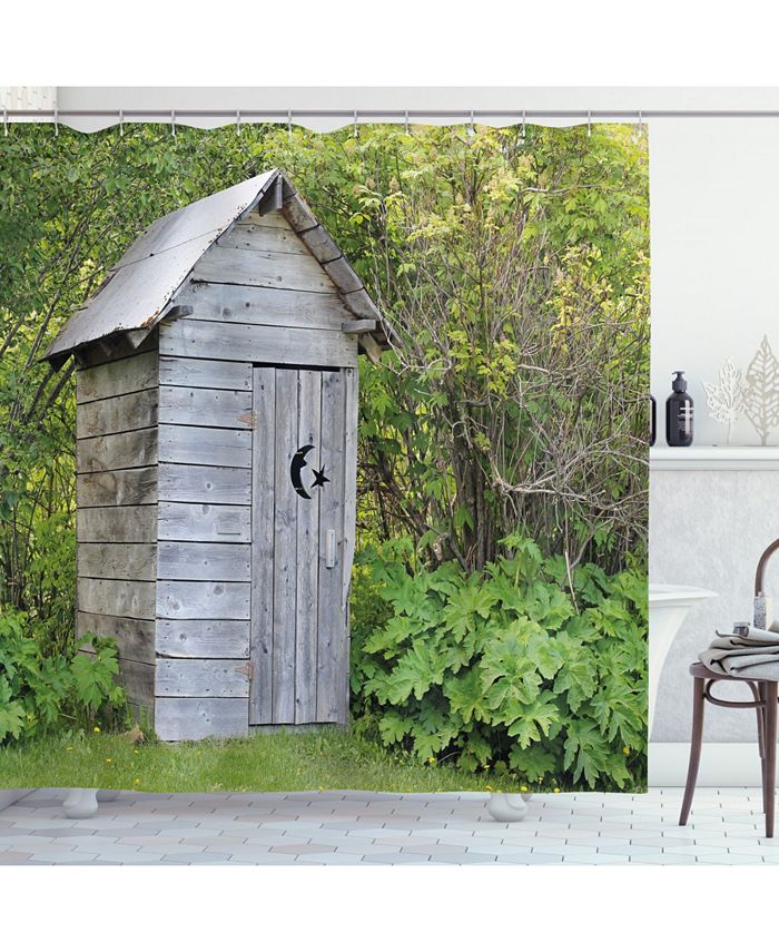 Ambesonne Outhouse Shower Curtain Macy's