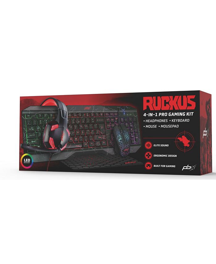 Packard Bell Ruckus Gaming Keyboard and Headphone Bundle & Reviews