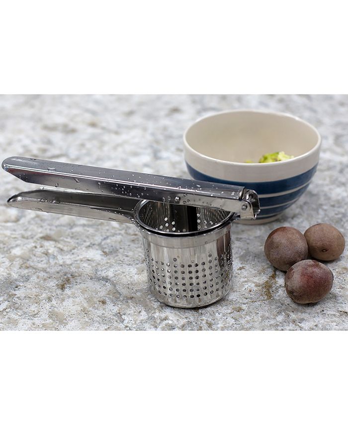 Home Basics HDS TRADING CORP Stainless Steel Handheld Potato Masher