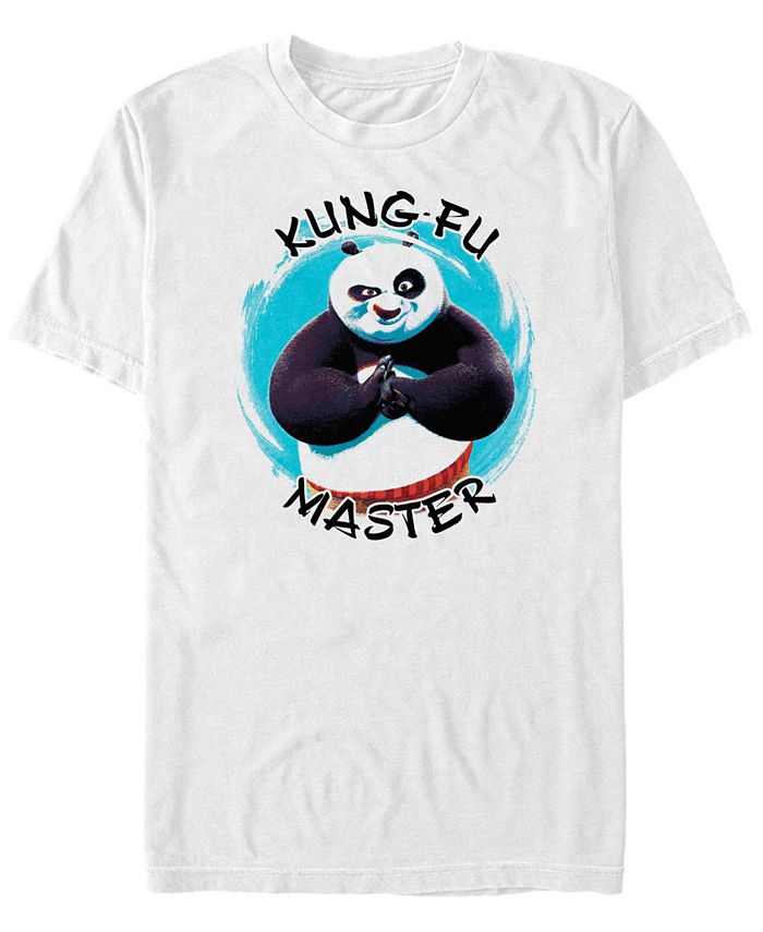 Fifth Sun Kung Fu Panda Men's Po Kung Fu Master Portrait Short Sleeve T ...