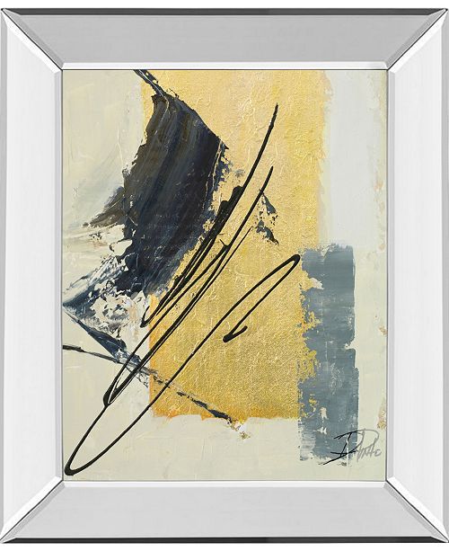 Classy Art The Sign Of Gold By Patricia Pinto Mirror Framed Print