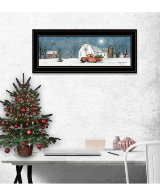 Trendy Décor 4U Trendy Decor 4u Winter on the Farm by Billy Jacobs, Ready to Hang Framed Print Collection