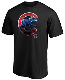 Majestic Chicago Cubs Men's Midnight Mascot T-Shirt