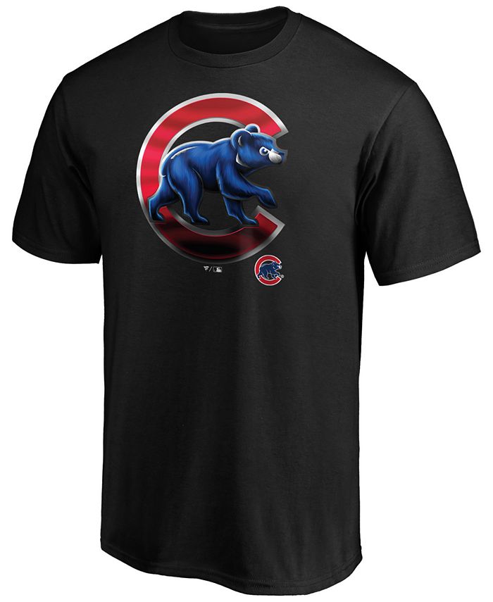 Fanatics Majestic Chicago Cubs Men's Midnight Mascot T-Shirt - Macy's