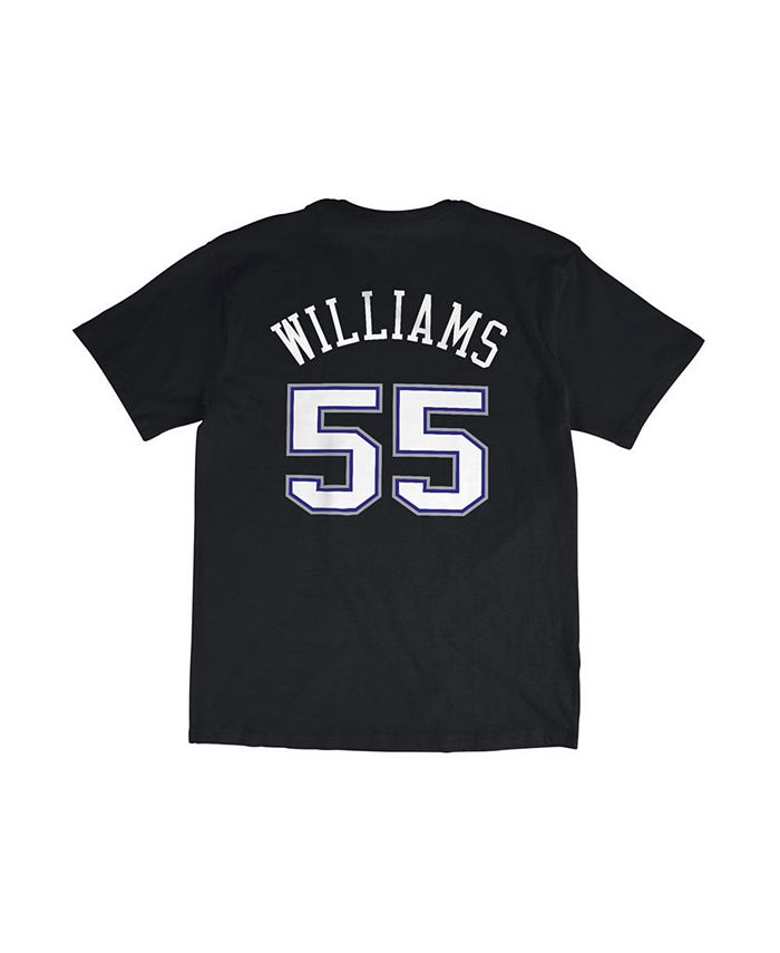 Mitchell & Ness Men's Jason Williams Sacramento Kings T-Shirt - Black
