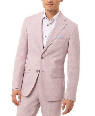 pink plaid suit mens