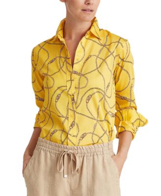 macys ralph lauren womens shirts