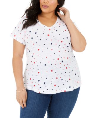 macys plus size t shirts